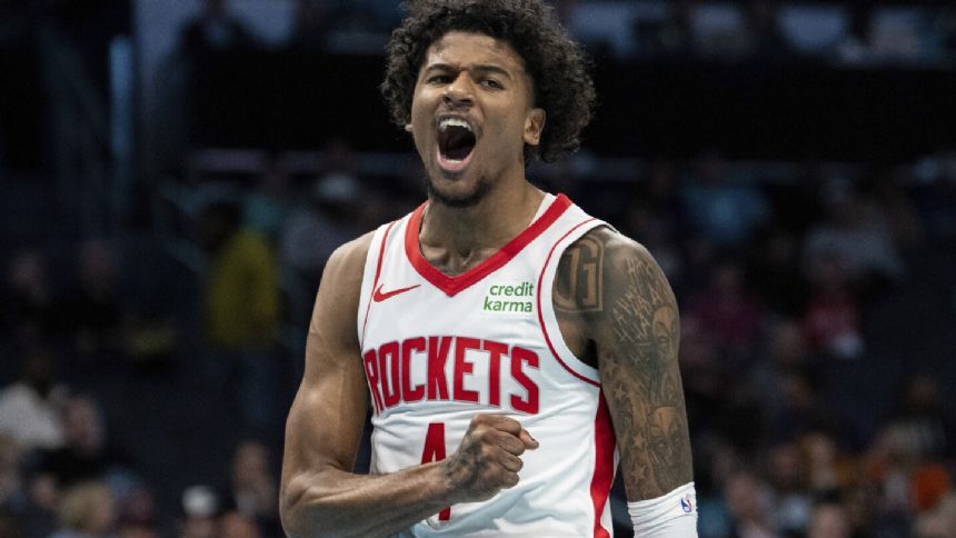 Jalen Green scores 36 points to help Rockets rout Hornets 138-104
