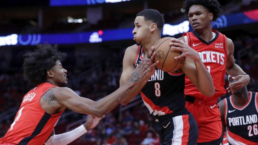 Jalen Green's 27 points leads Rockets over Trail Blazers for 9th straight win