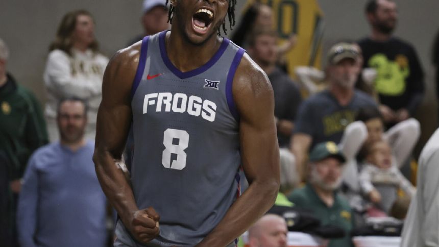 Jameer Nelson Jr. scores 30 with go-ahead shot in 3rd OT as TCU beats No. 15 Baylor 105-102