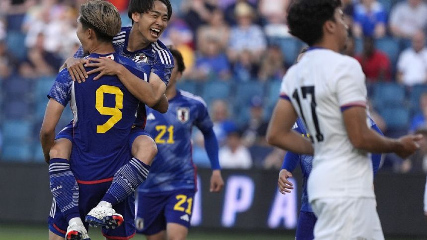 Japan beats United States 2-0 in men's Olympic soccer warmup match