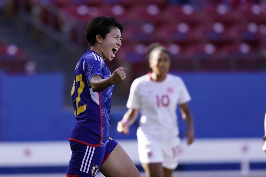 Japan snaps skid with 3-0 win over Canada in SheBelieves