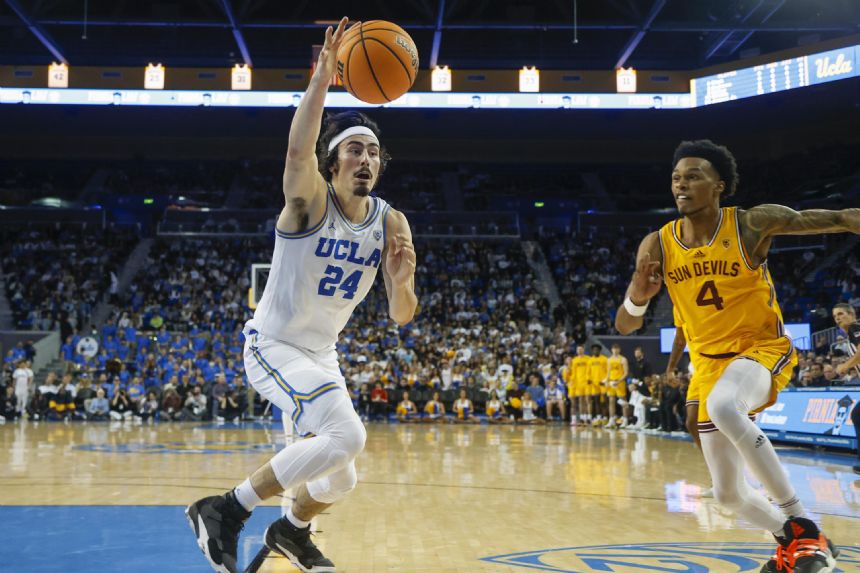 Jaquez Jr. scores 26 as No. 4 UCLA beats Arizona State 79-61