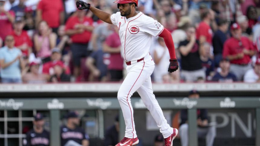 Jeimer Candelario homers twice, Reds beat Guardians 4-2 to split Ohio Cup opening series
