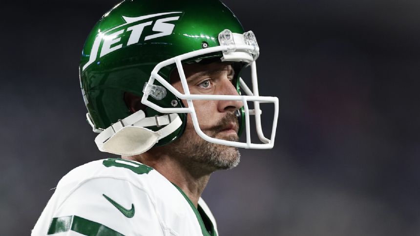 Jets' Aaron Rodgers briefly thought playing career could be over after tearing his Achilles tendon