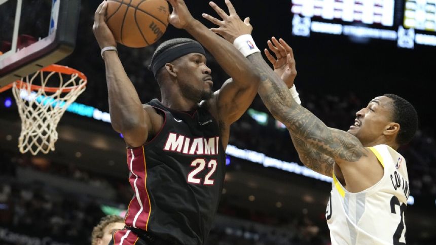 Jimmy Butler has season-high 37 points to help Heat beat Jazz 126-120 for 10th win in 13 games