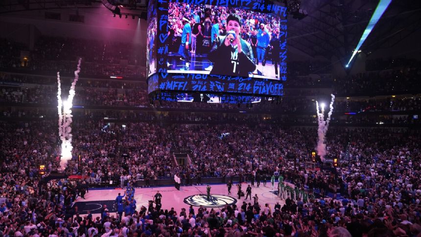 Joel Embiid, at the NBA Finals, says he's feeling well and on track for Olympics