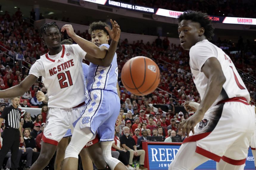 Joiner, No. 23 NC State pull away late to beat rival UNC