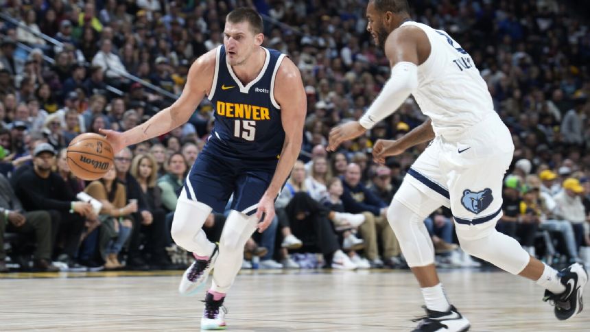 Jokic perfect from field, line for 11th triple-double of the season, Nuggets beat Grizzlies 142-105