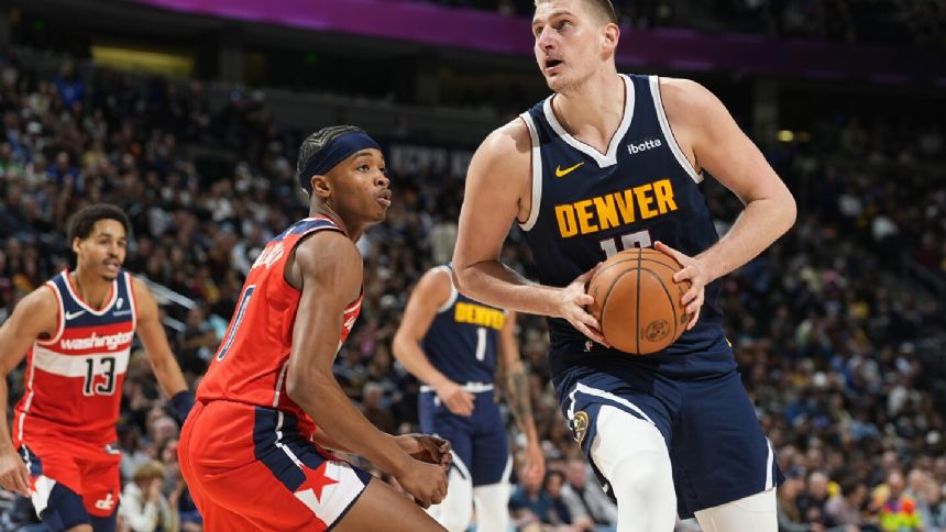 Jokic's triple-double in 130-110 win over Wizards gives him at least one against every opponent