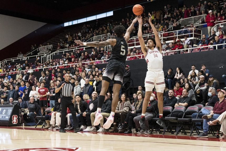 Jones hits 4 3s, scores 21; Stanford beats Washington 81-69