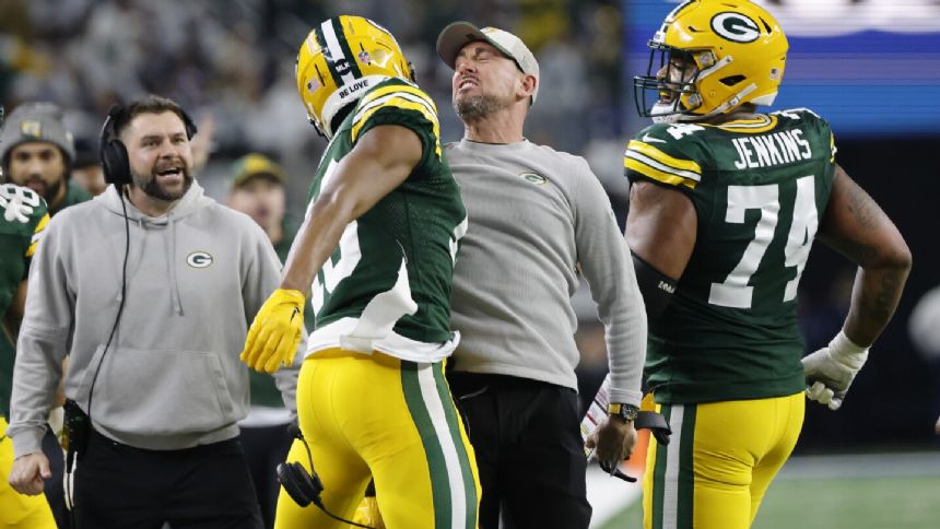 Jordan Love and the Packers pull a wild-card stunner, beating Dak Prescott and the Cowboys 48-32