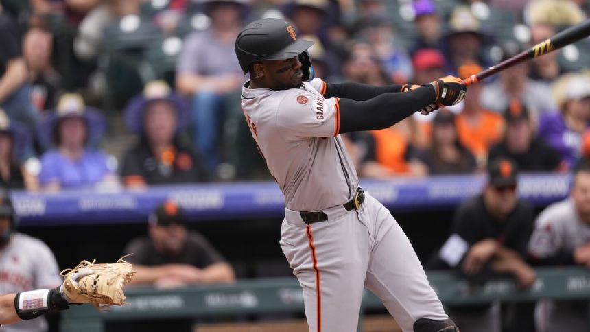 Jorge Soler hits MLB season-best 478-foot HR, Birdsong strikes out 12 as Giants beat Rockies 3-2