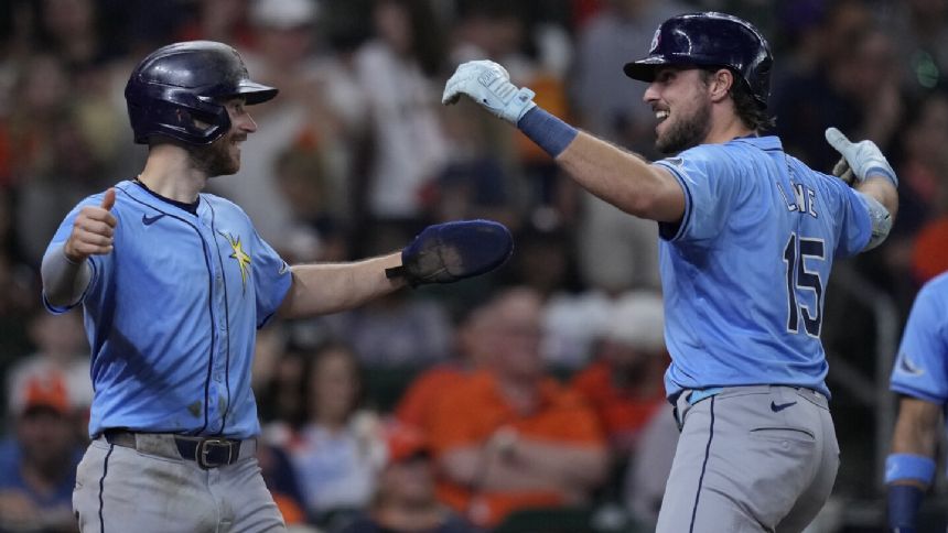 Josh Lowe homers twice in the Rays' 6-1 victory over the Astros