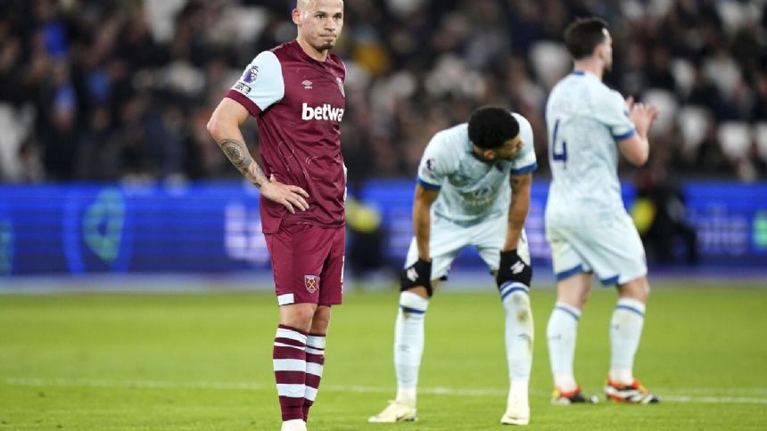 Kalvin Phillips mars West Ham debut by making error leading to goal in 1-1 draw with Bournemouth