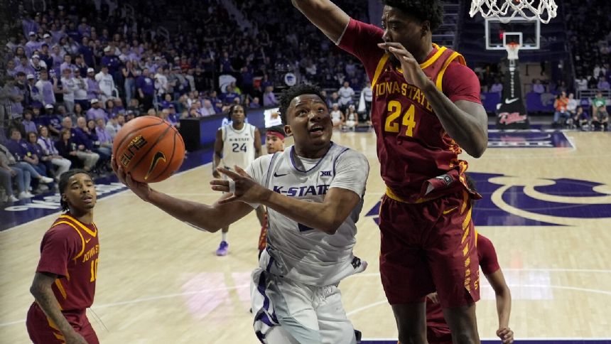 Kansas State helps NCAA Tournament hopes with a 65-58 win over No. 6 Iowa State