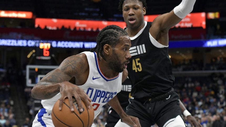 Kawhi Leonard and Terance Mann lead Clippers to 101-95 victory over Grizzlies