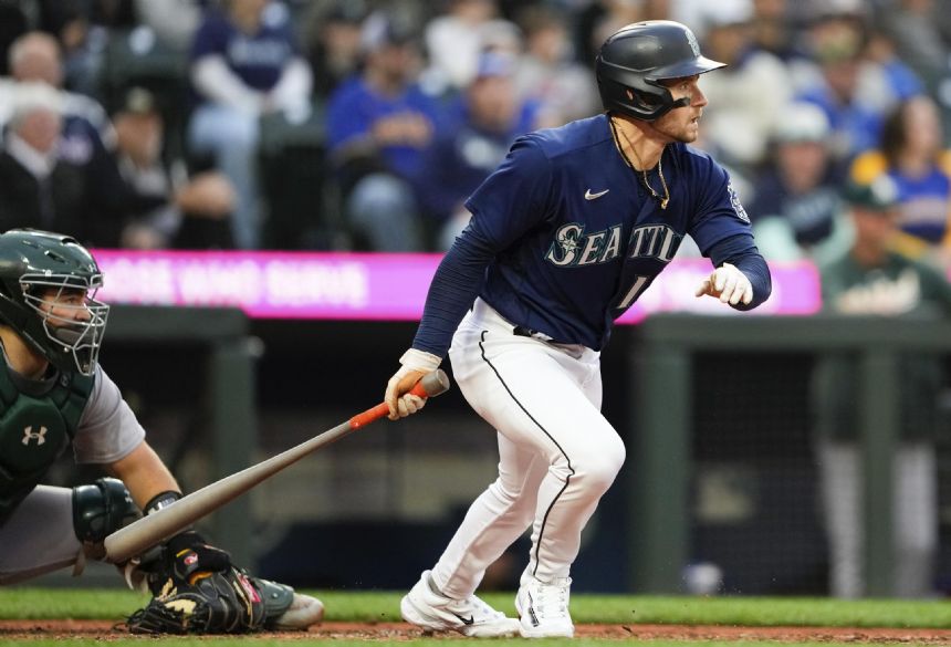 Kelenic, Rodriguez, Castillo lead Mariners to 11-2 rout over A's