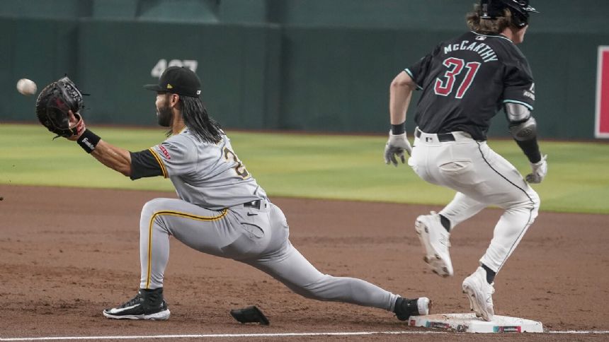 Ketel Marte drives in 3, Diamondbacks stretch winning streak to 4 with 9-5 victory over Pirates