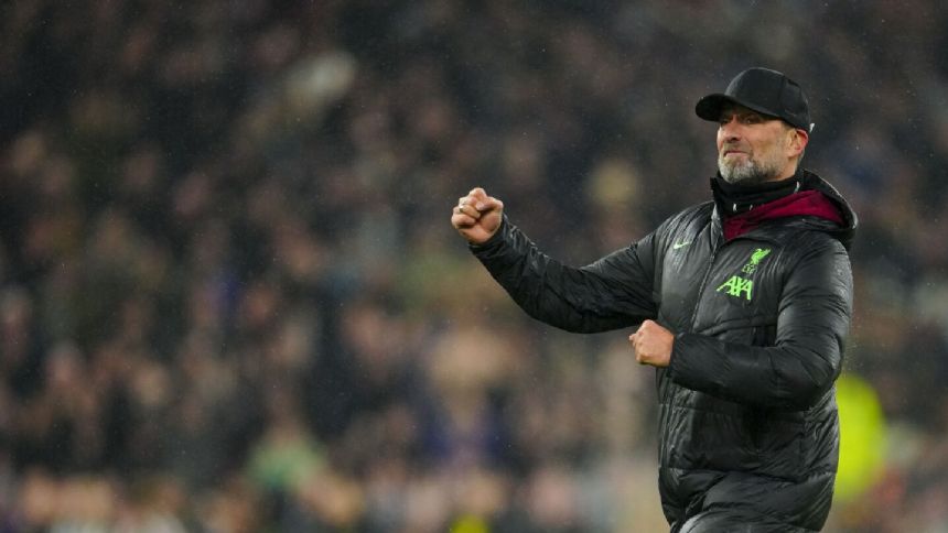 Klopp briefly loses wedding ring in post-match Liverpool celebrations