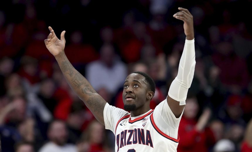 Kriisa scores 17, No. 8 Arizona dominates Utah 88-62