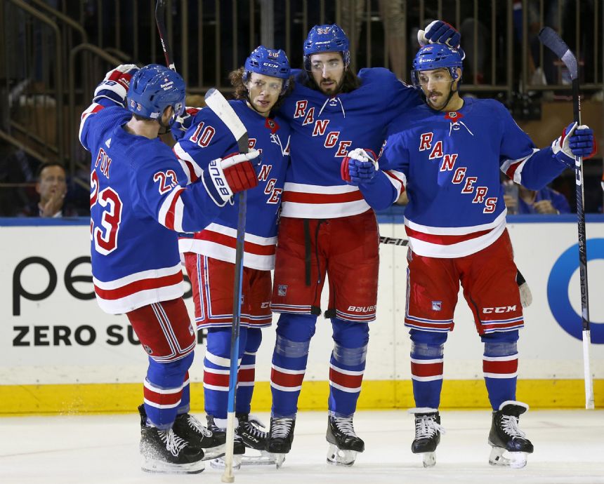 Kubalik's overtime goal lifts Red Wings past Rangers 3-2