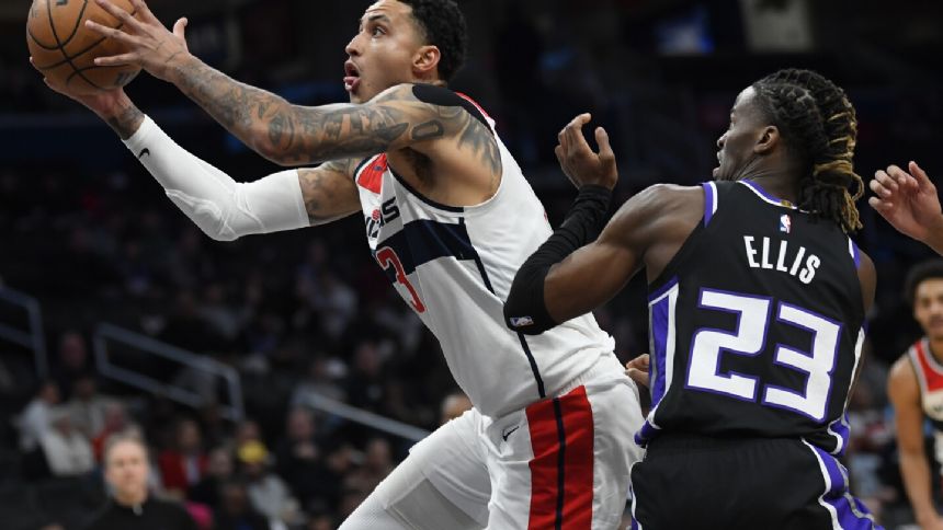 Kuzma scores 31, Wizards snap 5-game skid with 109-102 win over Kings