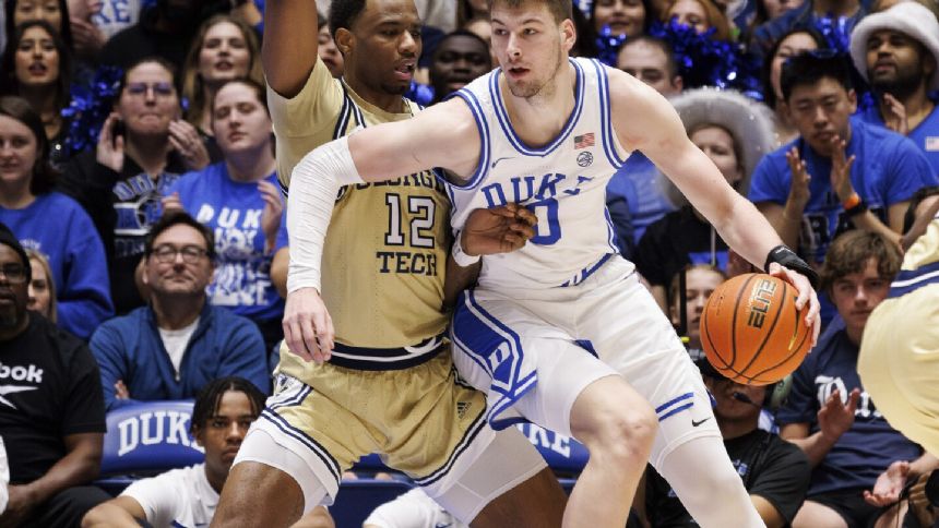 Kyle Filipowski scores 30 points to help No. 11 Duke top Georgia Tech ...