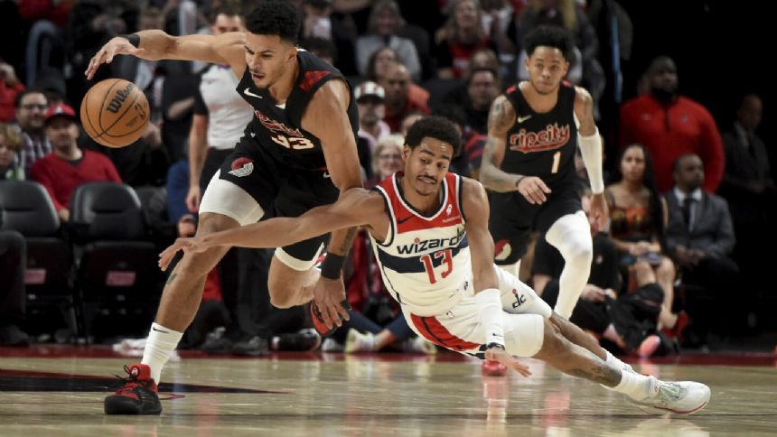 Kyle Kuzma Scores 32 Points, Wizards Hold Off Trail Blazers 118-117 For ...