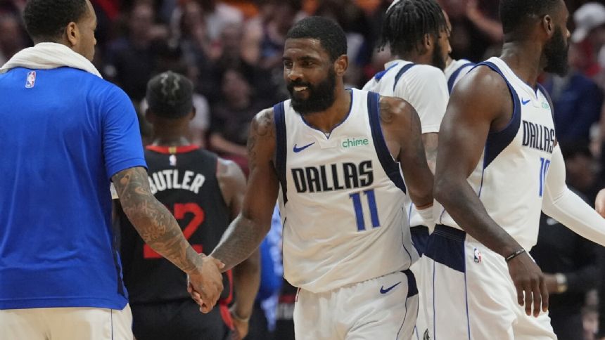 Kyrie Irving is out for the Mavs against the Pistons after playing 31 consecutive games