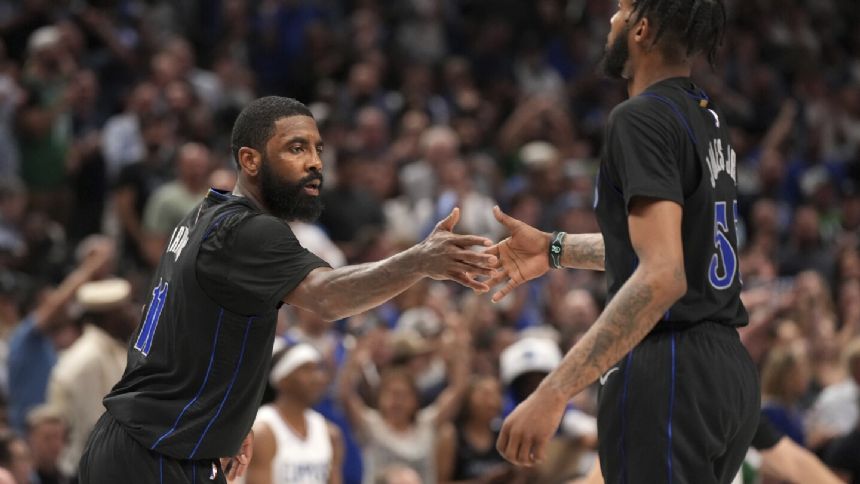 Kyrie Irving is still perfect in elimination games, and moving on with Luka Doncic and the Mavs