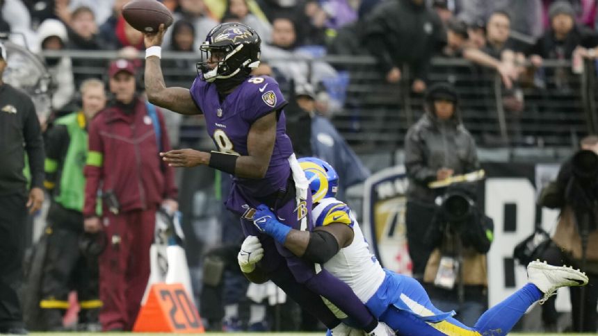 LA Rams Rookie Sensations Kobie Turner, Byron Young Chase Sacks And ...