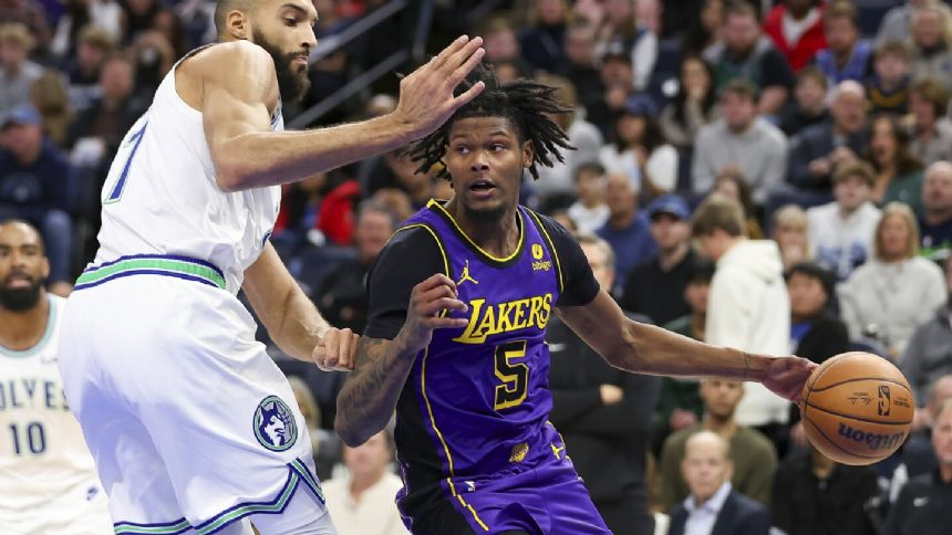 Lakers scratch Cam Reddish, D'Angelo Russell; Pelicans de-activate Trey Murphy III