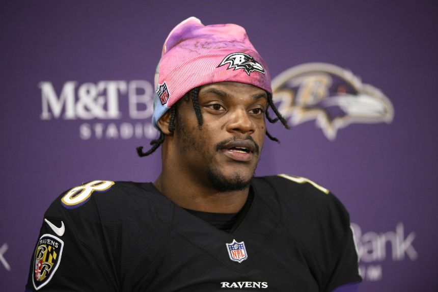 Lamar Jackson still absent from Ravens' practice