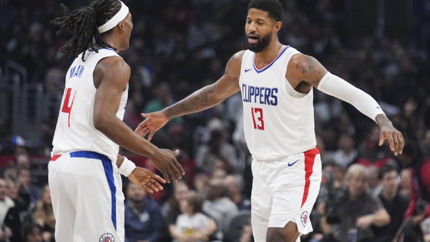 Leonard scores 14 points in 5 minutes, Clippers overcome 18-point deficit to stun Nets 125-114