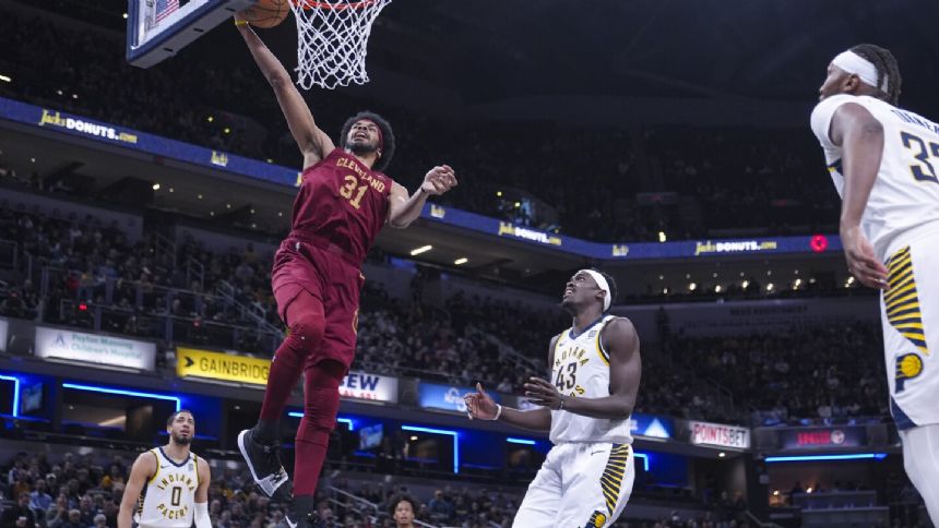 LeVert, Allen lead short-handed Cavs past Pacers 108-103