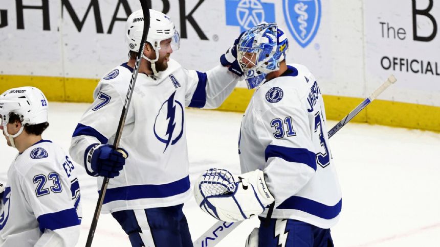 Lightning Vs Sabres Game Simulator 12 37 PM ET 1 20 2024 NHL   Lightning Storm Past Sabres For 5th Consecutive Victory Saturday January 20 2024 