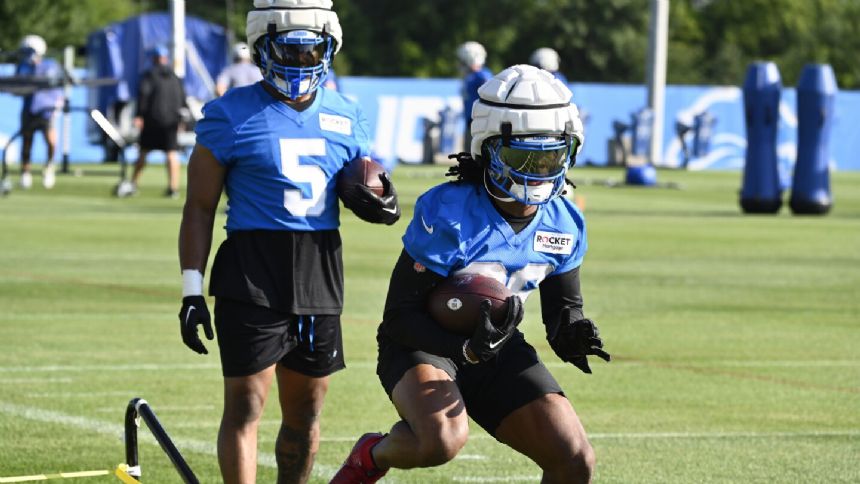 Lions looking to get running game with Gibbs, Montgomery going in training camp