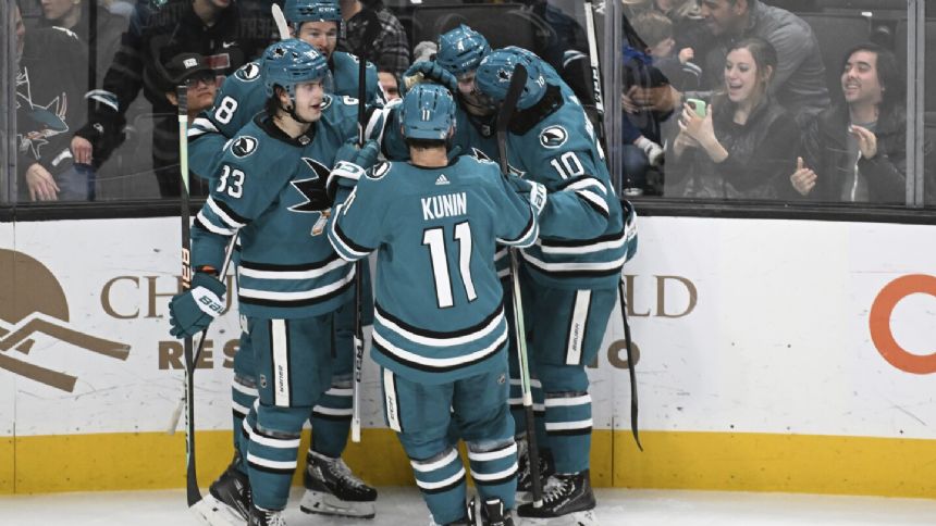 Logan Couture makes long-awaited return, records assist in Sharks' 5-3 win over Ducks