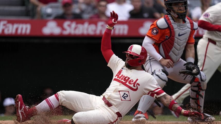 Logan O'Hoppe's 2-run homer in the 9th inning lifts Angels to 9-7 victory over Astros