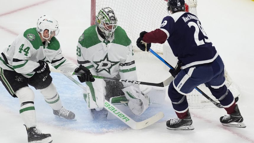 MacKinnon has goal and assist to extend home point streak, Avalanche cruise to 5-1 win over Stars