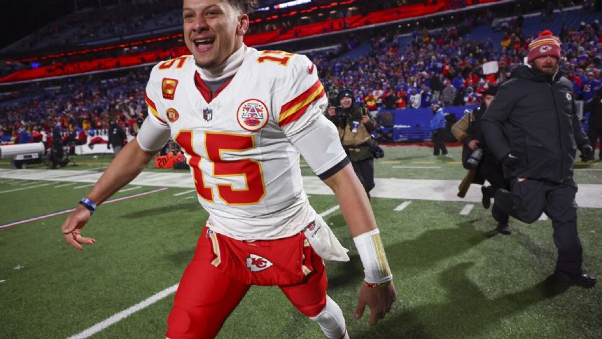 Mahomes, Kelce and Chiefs end Bills' season again. Lions reach first NFC title game in 32 years