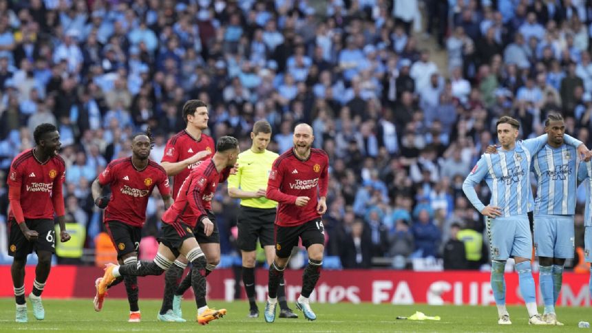 Man United back in another FA Cup final against Man City after narrowly ...
