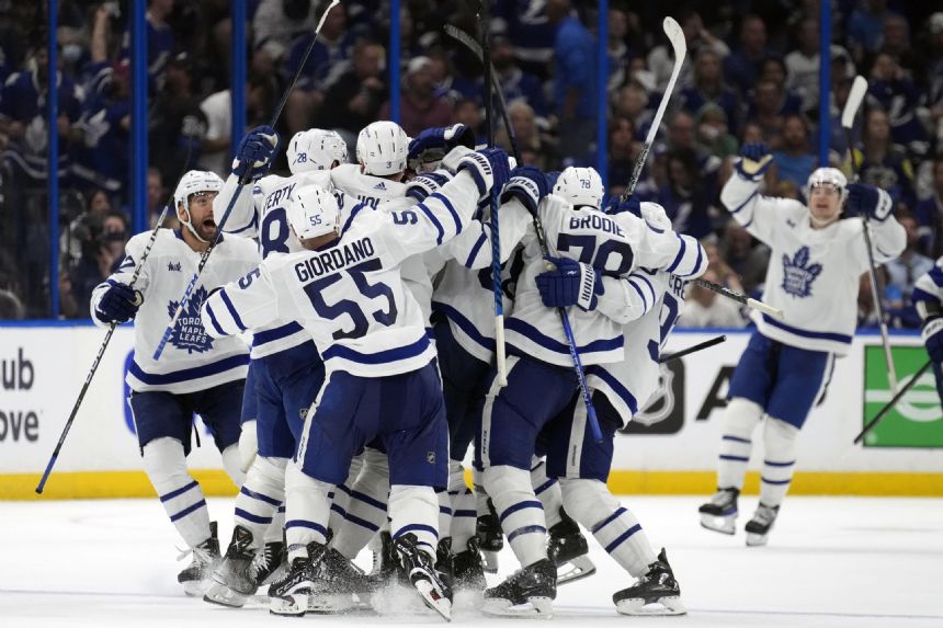 Maple Leafs, Golden Knights win in overtime - Saturday, April 22, 2023 ...