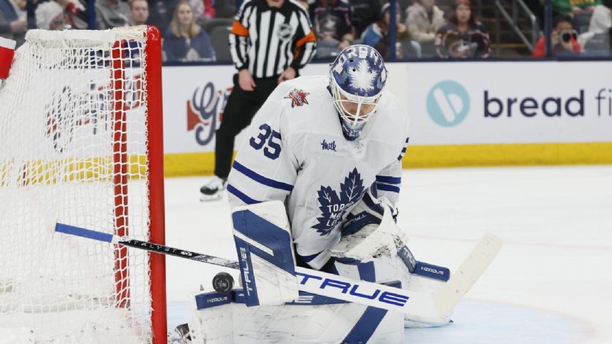 Maple Leafs waive underperforming goalie Samsonov and Sabres waive Comrie, AP source says