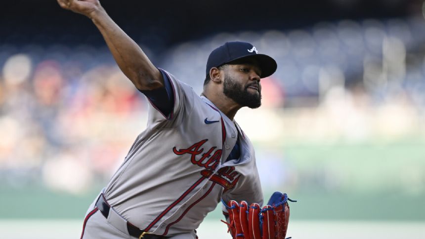 Marcell Ozuna's NL-leading 18th home run helps Braves rally past Nationals, 5-2