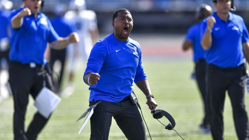 Maurice Linguist resigns as Buffalo football coach to join DeBoer's staff in Alabama, AP source says