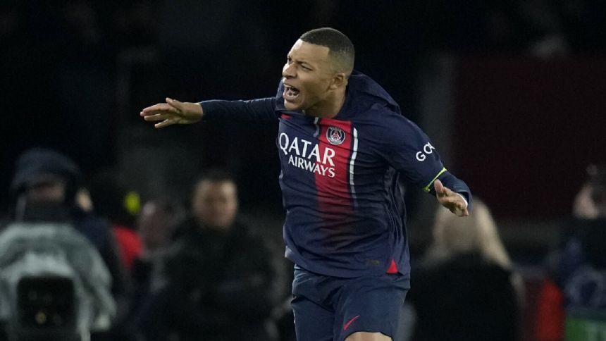 Mbappe penalty rescues draw for PSG against Newcastle in Champions League