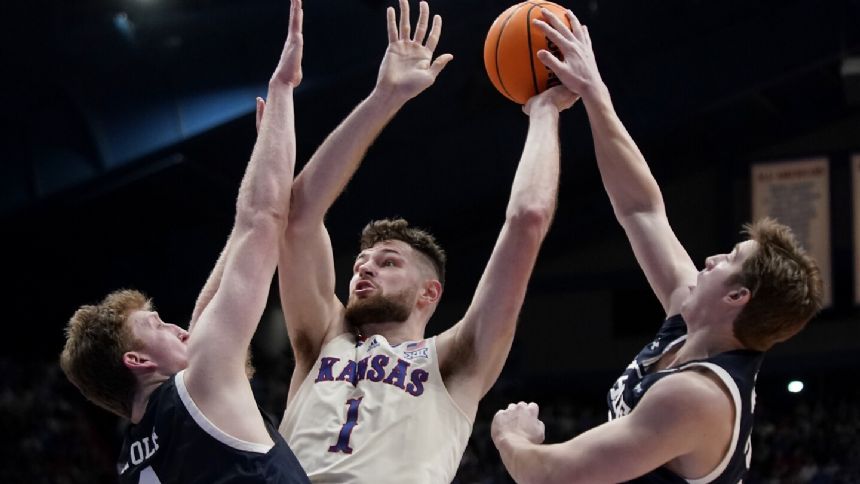 McCullar Scores Career-best 34 Points, No. 2 Kansas Pulls Away Late For ...