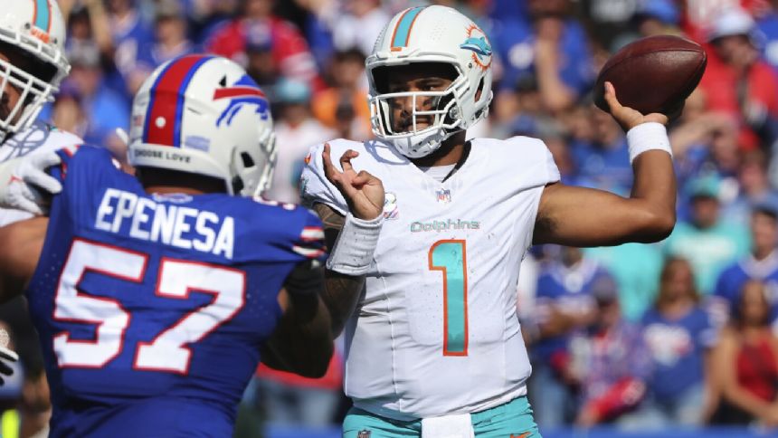 Big Game Bound: High-scoring offenses collide in Dolphins-Bills showdown