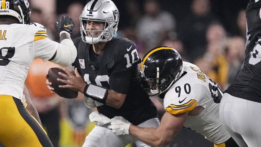 Chandler Jones not at Raiders facility and his status is uncertain for  opener at Denver